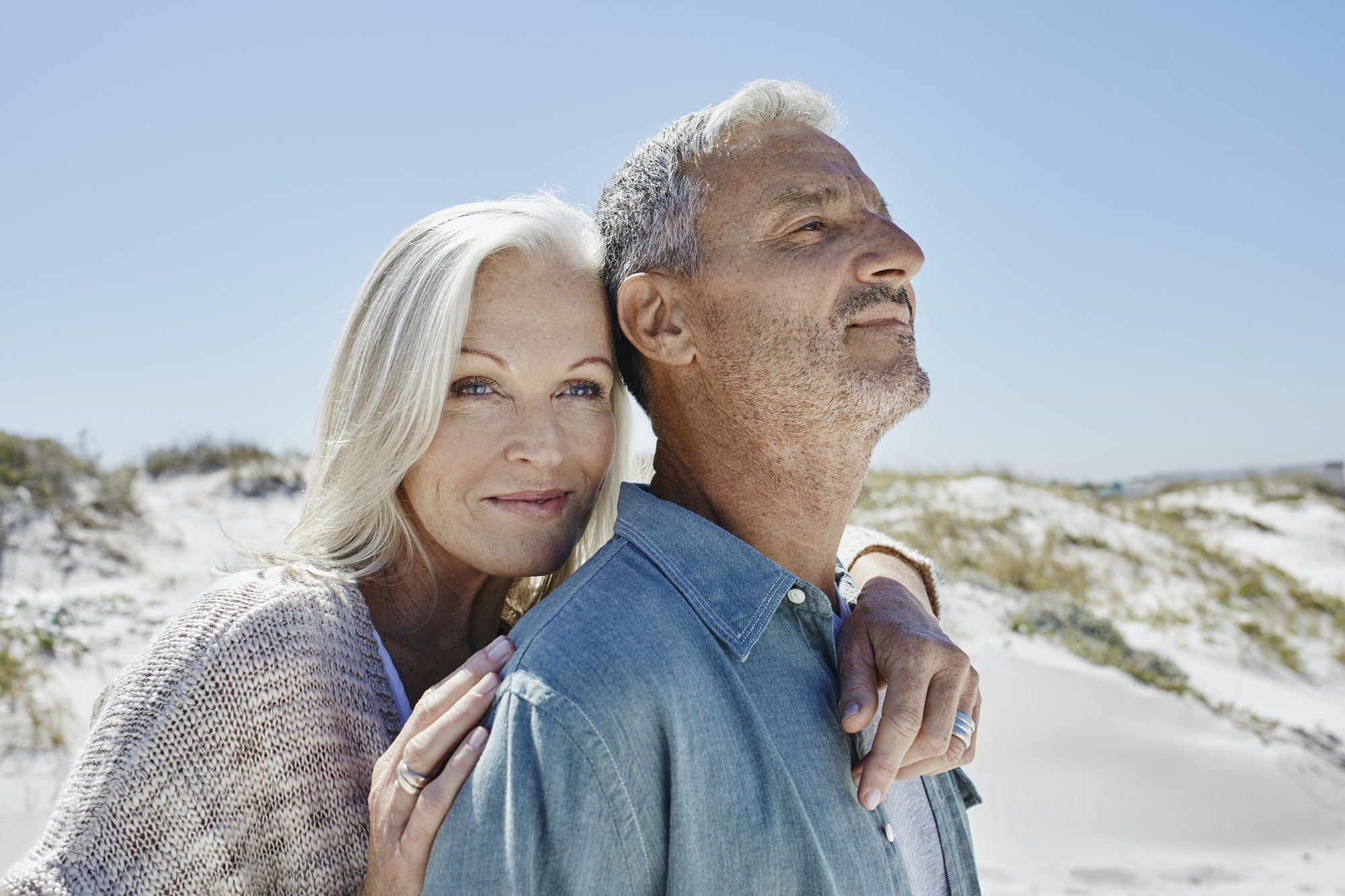 Couple at the beach